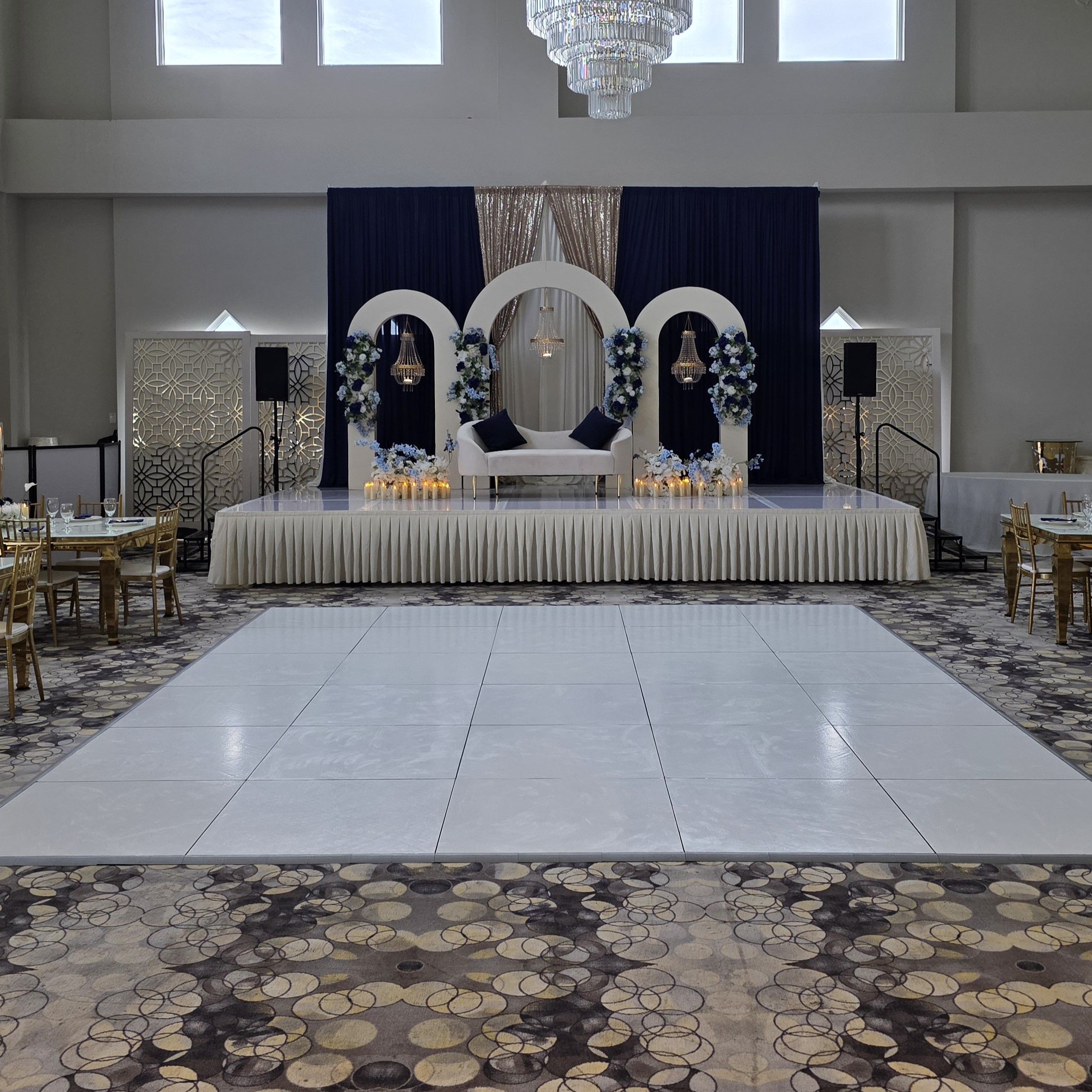 White Panel Dancefloor 3